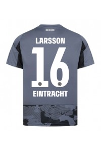 Fotbalové Dres Eintracht Frankfurt Hugo Larsson #16 Třetí Oblečení 2025-26 Krátký Rukáv